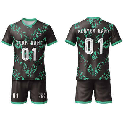 Custom Soccer Uniform - Tyre Design - Personalized Team Uniform