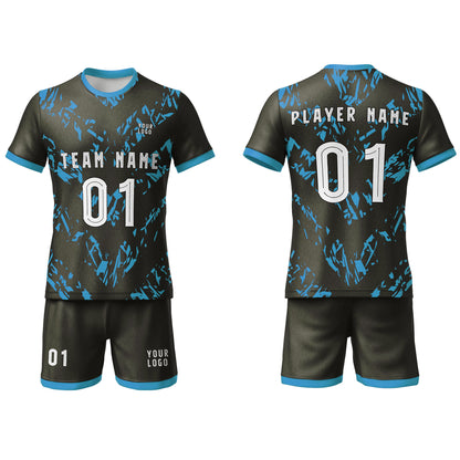 Custom Soccer Uniform - Tyre Design - Personalized Team Uniform