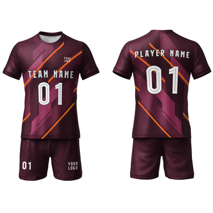 Custom Soccer Uniform - Accent Design - Personalized Team Kit