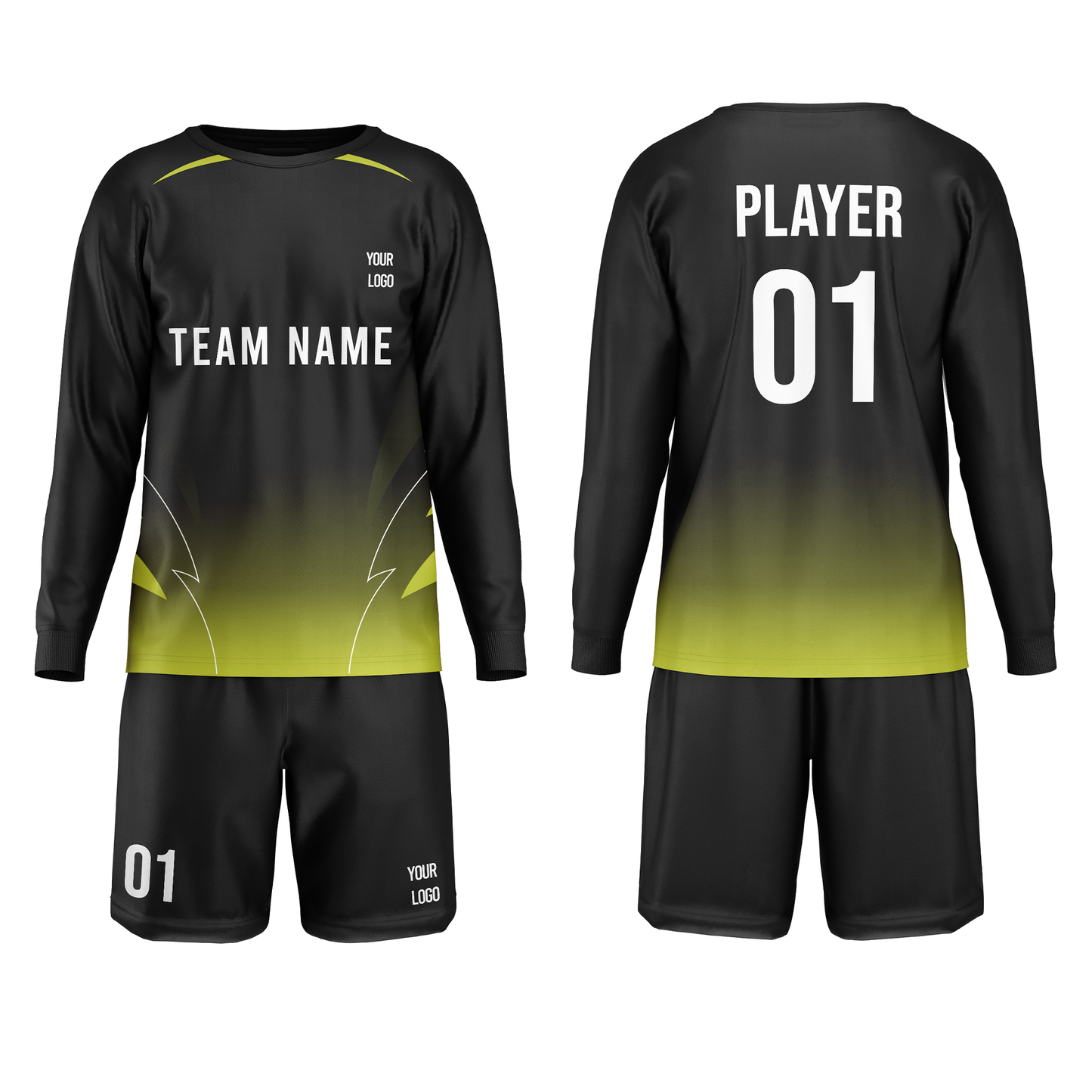 Customizable Soccer Goalkeeper Uniform