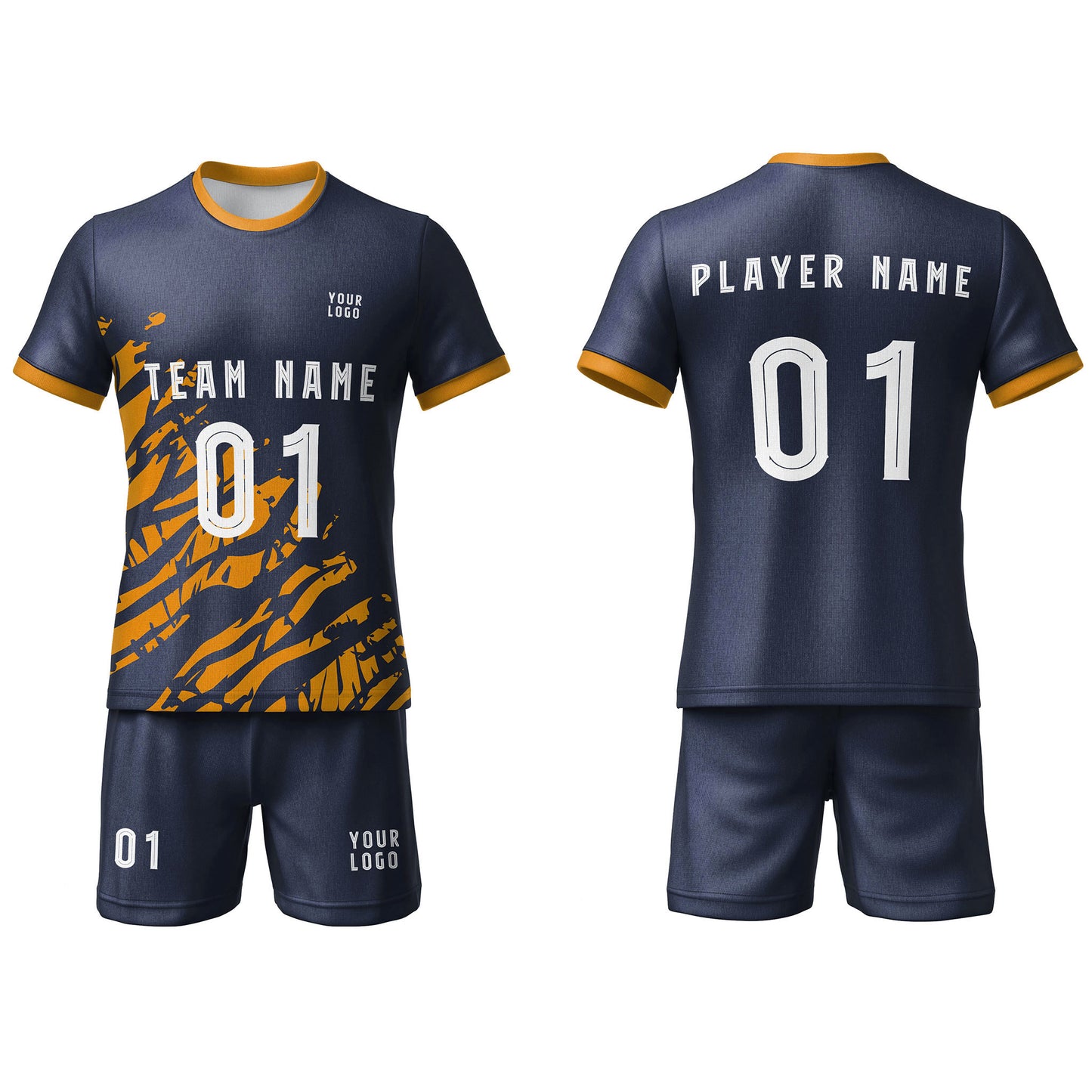 Custom Soccer Uniform – Accent Design – Personalized Team Kit