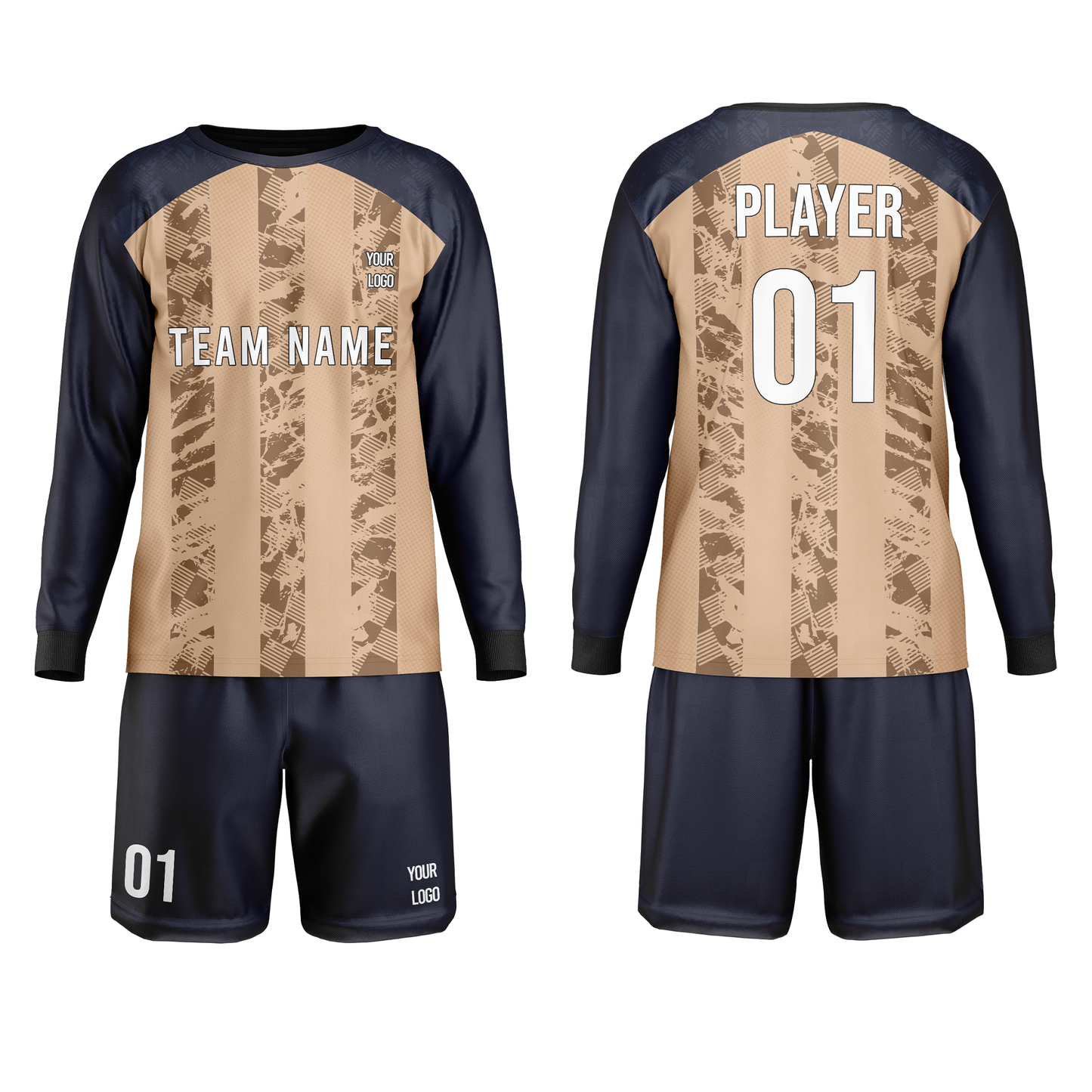 Customizable Soccer Goalkeeper Uniform