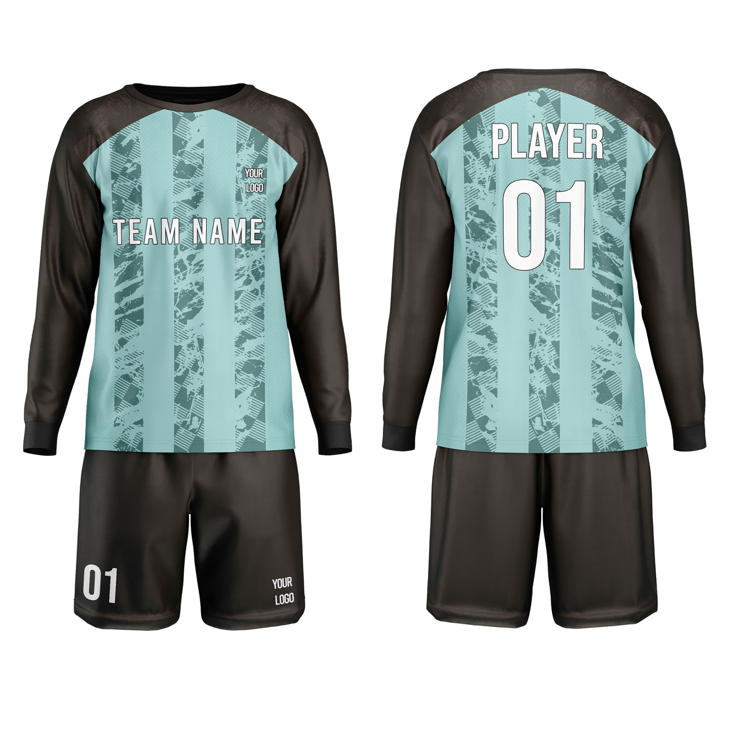 Customizable Soccer Goalkeeper Uniform