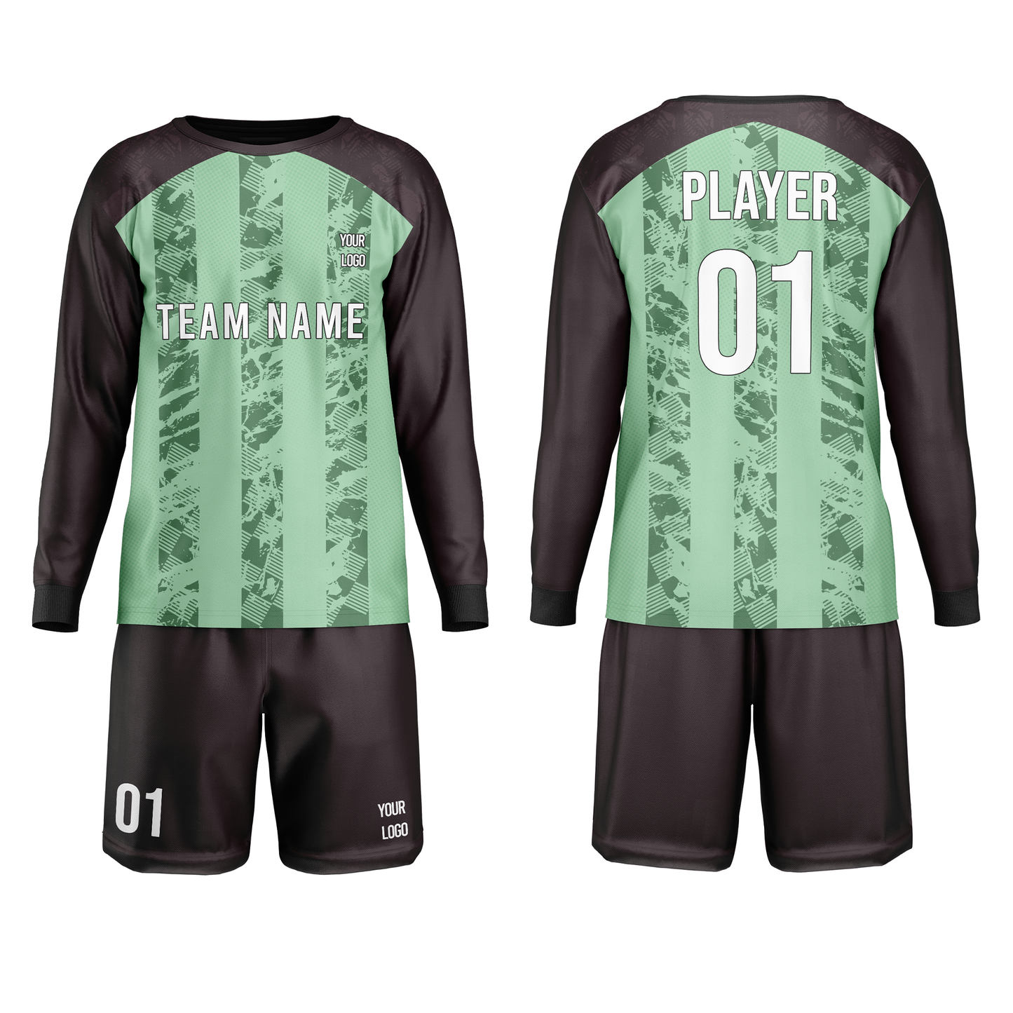 Customizable Soccer Goalkeeper Uniform