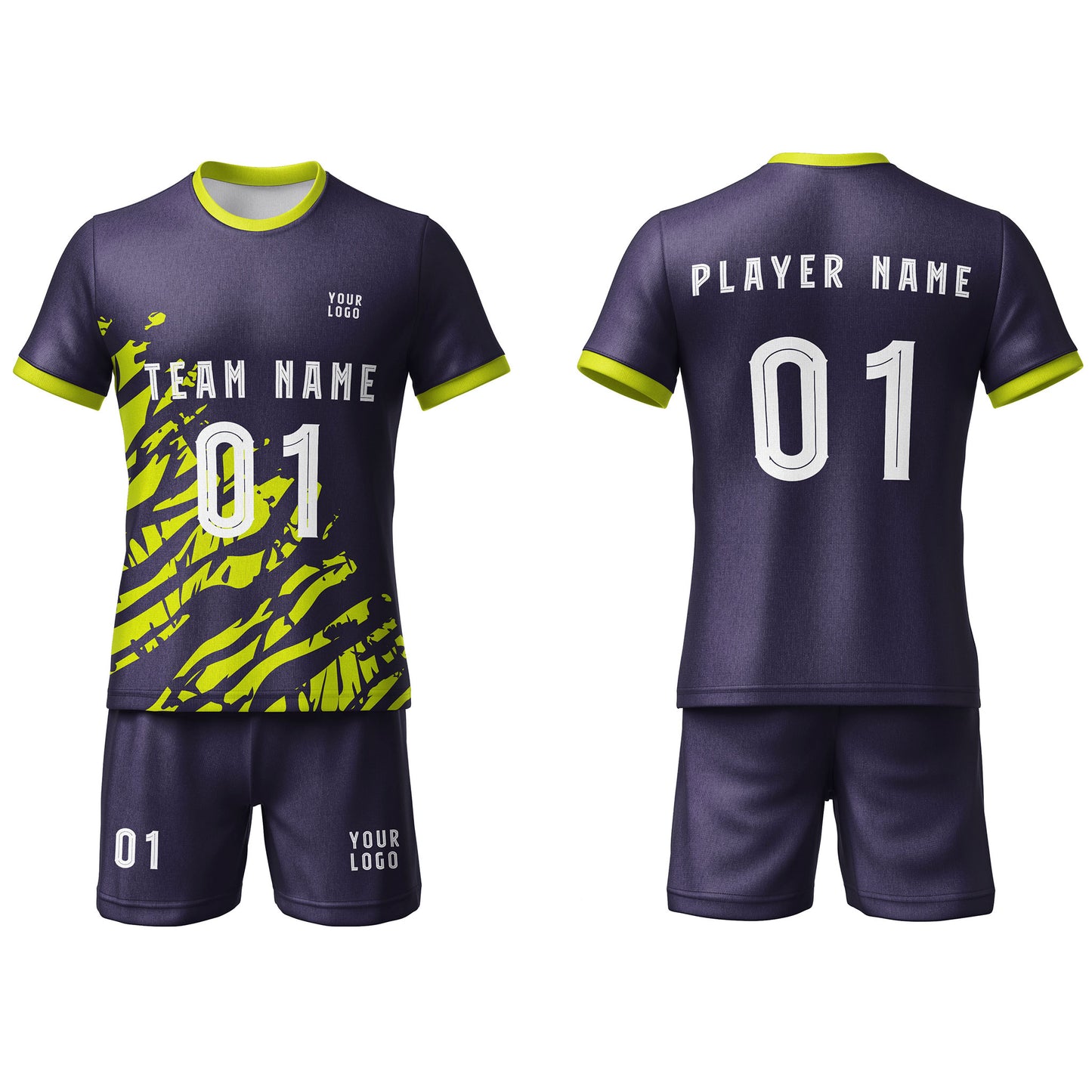 Custom Soccer Uniform – Accent Design – Personalized Team Kit