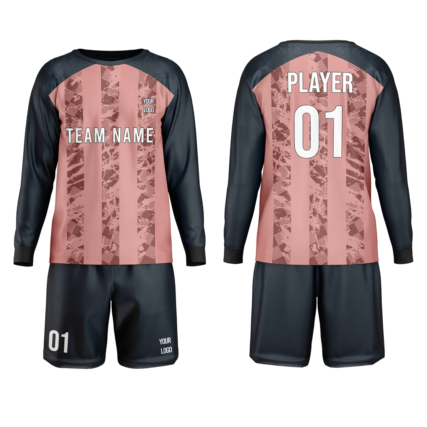 Customizable Soccer Goalkeeper Uniform