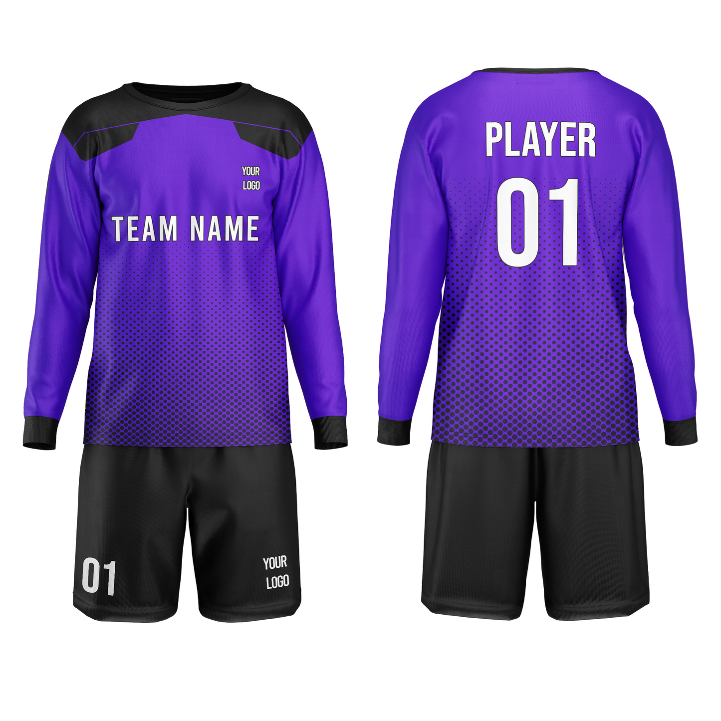 Customizable Soccer Goalkeeper Uniform