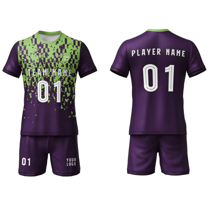 Custom Soccer Uniform – Pattern Design – Personalized Team Uniform