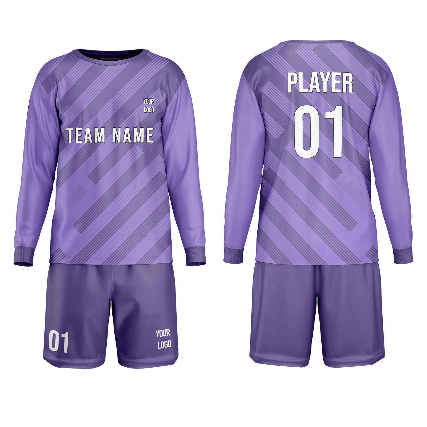 Customizable Soccer Goalkeeper Uniform