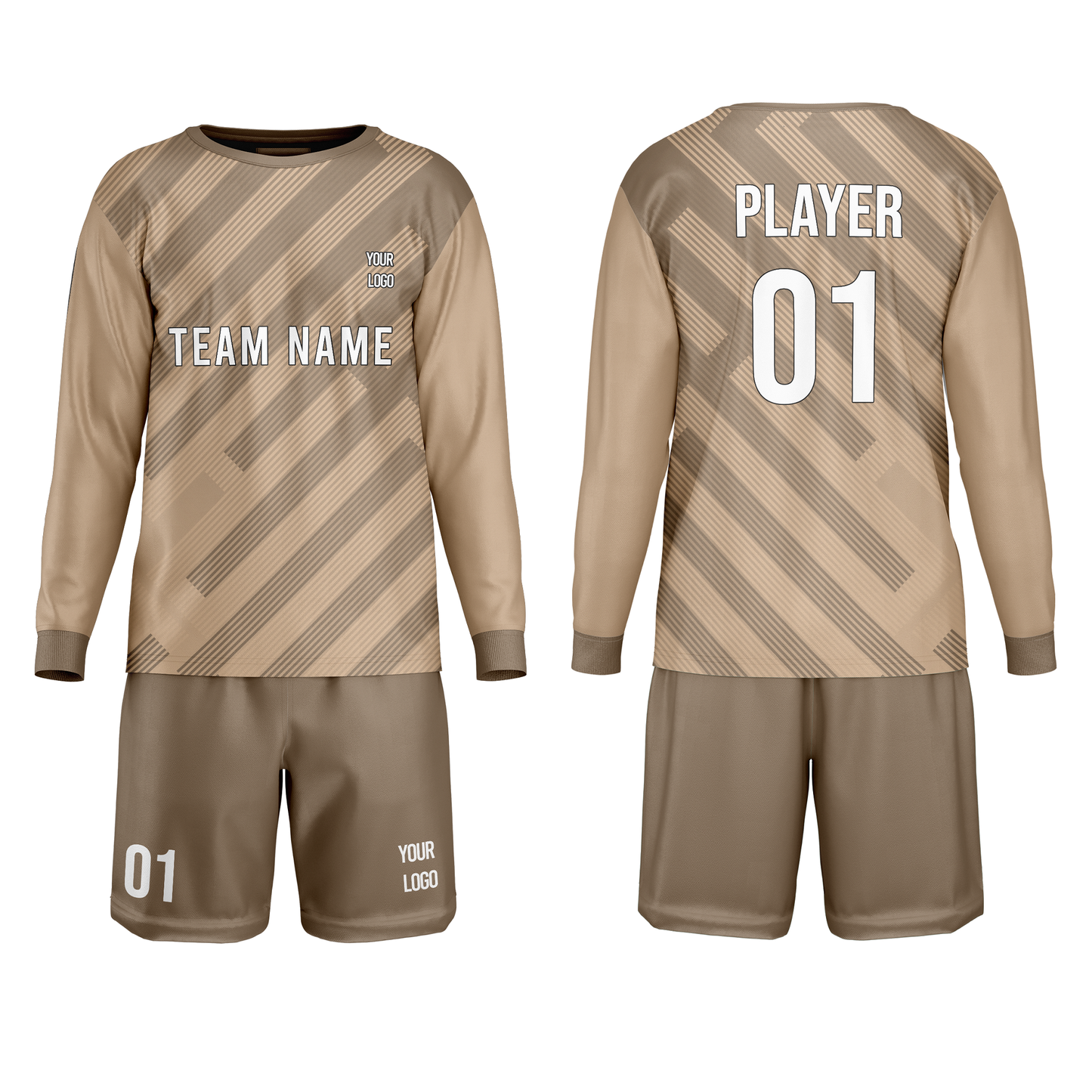 Customizable Soccer Goalkeeper Uniform