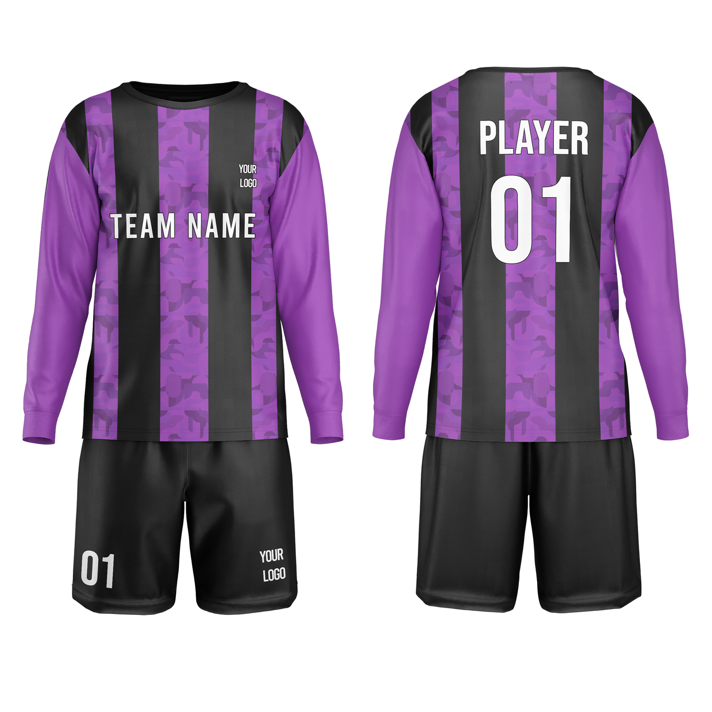 Customizable Soccer Goalkeeper Uniform