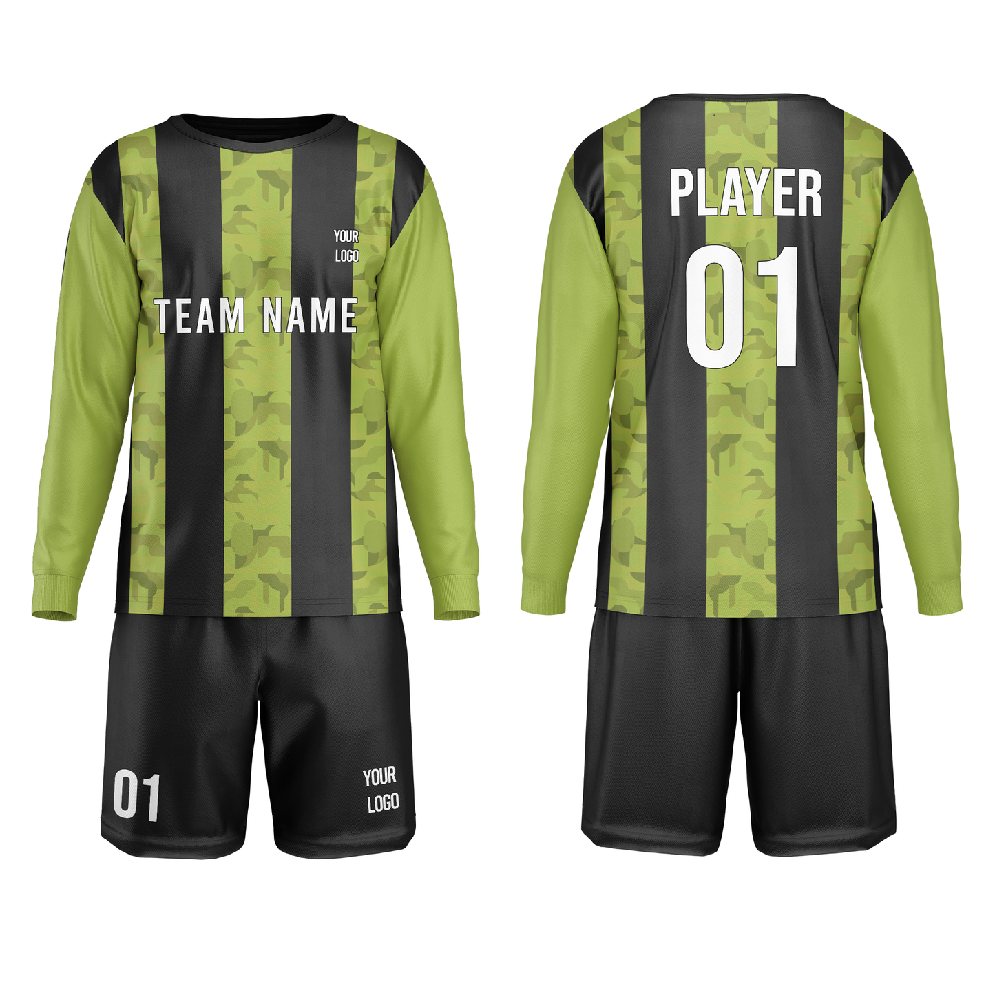 Customizable Soccer Goalkeeper Uniform