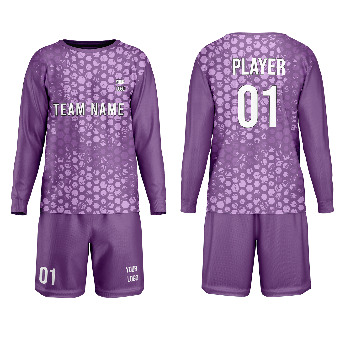 Customizable Soccer Goalkeeper Uniform