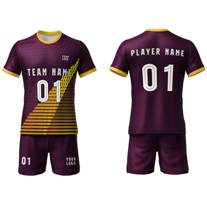 Custom Soccer Uniform - Accent Design - Personalized Uniform