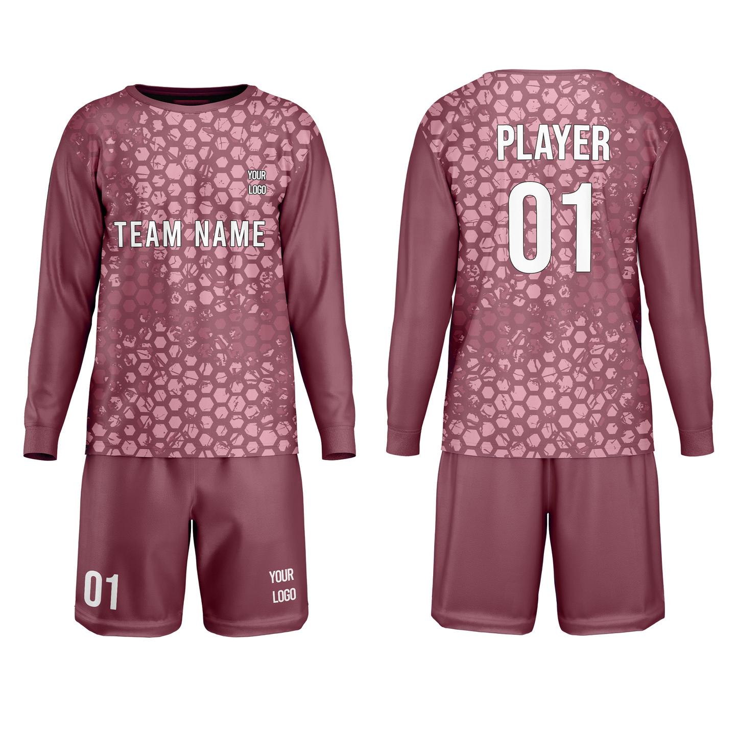 Customizable Soccer Goalkeeper Uniform