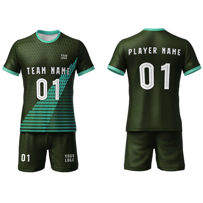 Custom Soccer Uniform - Accent Design - Personalized Uniform