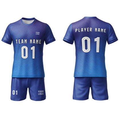 Custom Soccer Uniform - Gradient Design - Personalized Kit