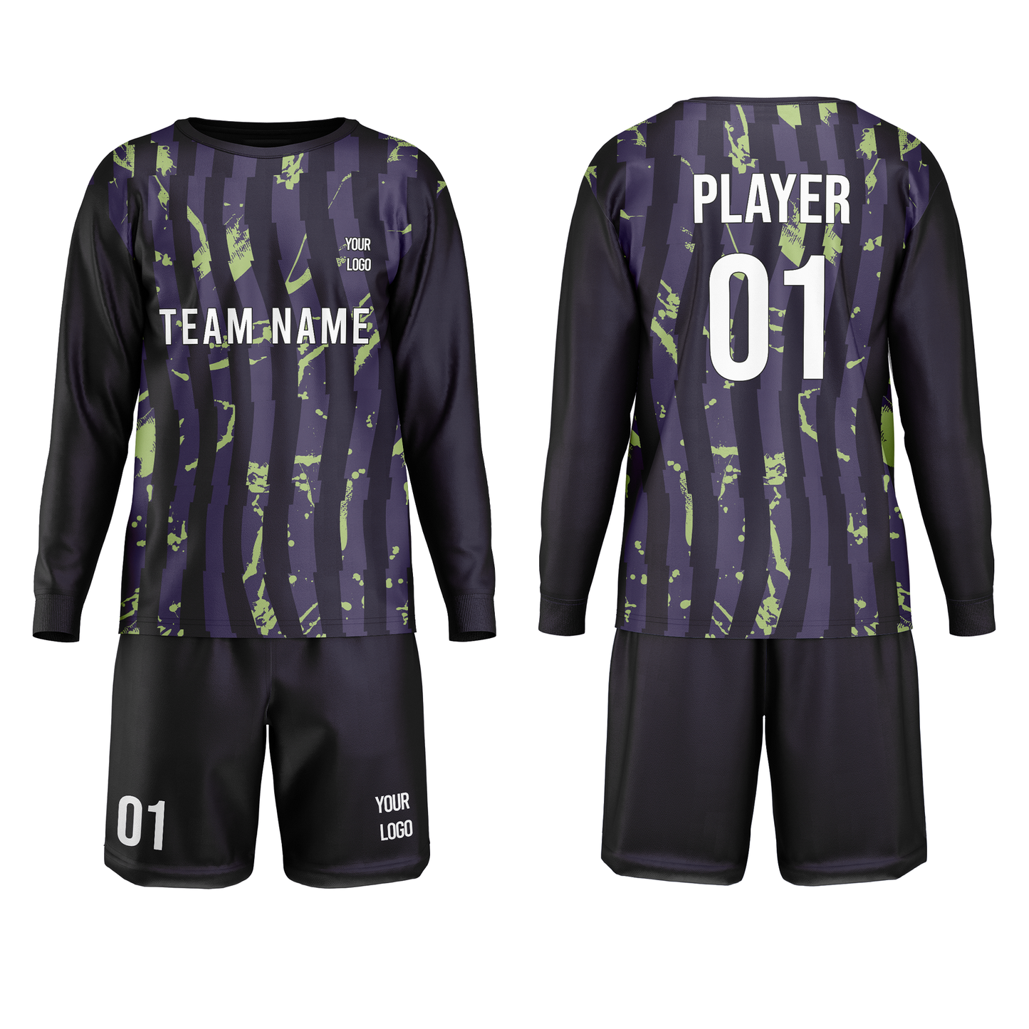 Customizable Soccer Goalkeeper Uniform