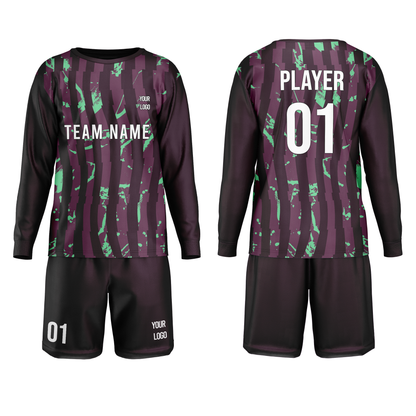 Customizable Soccer Goalkeeper Uniform