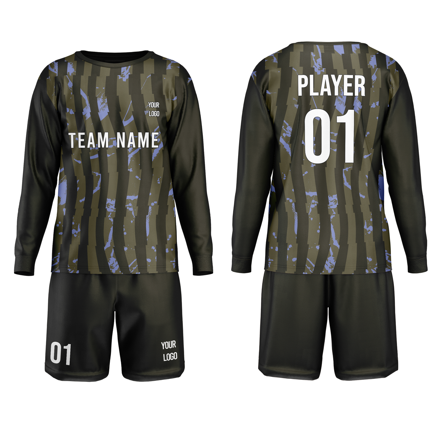 Customizable Soccer Goalkeeper Uniform