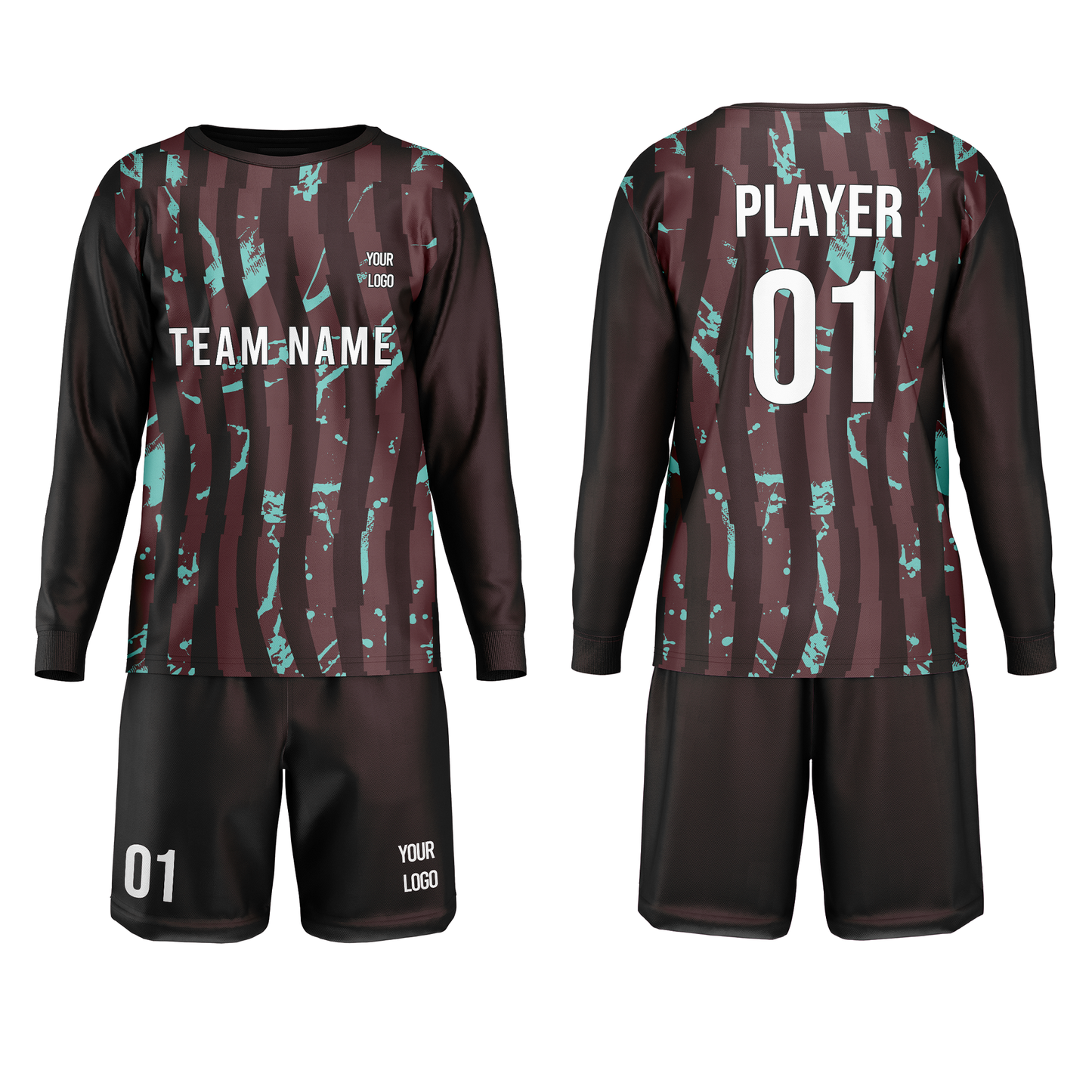Customizable Soccer Goalkeeper Uniform