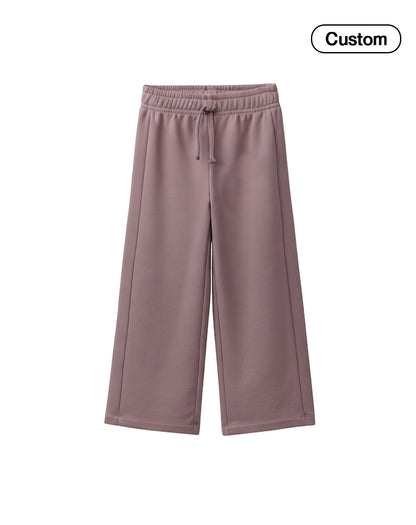 Custom Boys Wide Trouser - Straight-leg Silhouette - Personalized