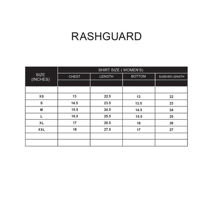 Custom Rash Guard - Gradient Raglan Design - Personalized Top